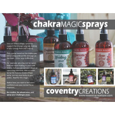 Chakra Magic Spray sign Point of purchase