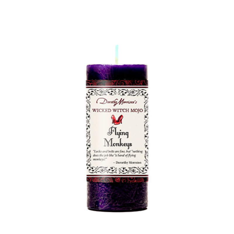 Wicked Witch Mojo Flying Monkeys CANDLE