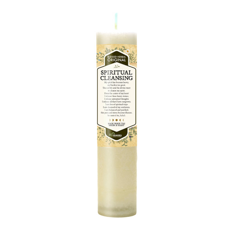 Blessed Herbal Spiritual Cleansing CANDLE